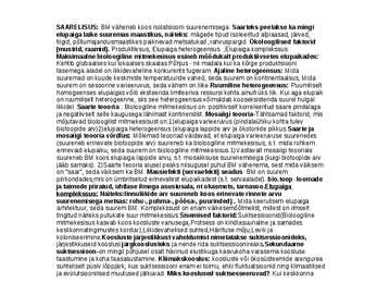 Bioloogiline mitmekesisus-Mõisted #6