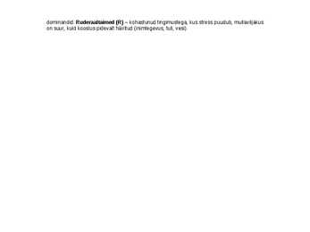 Bioloogiline mitmekesisus-Mõisted #8