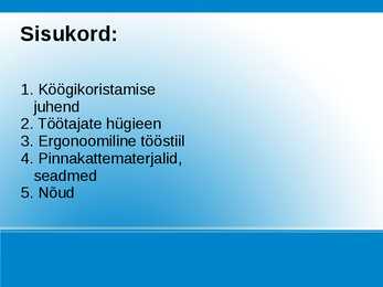 Köögi hügieen #2