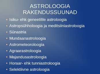 Astroloogia - Sodiaagimärgid #3