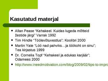 Kehakeel - meie tsivilisatsiooni unustatud keel #8