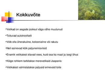 Vetikad Kaugidas esitlus #10