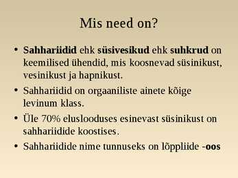 Sahhariidid #2