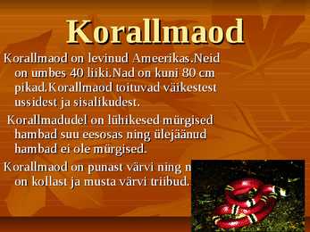 Mürgised maod #4