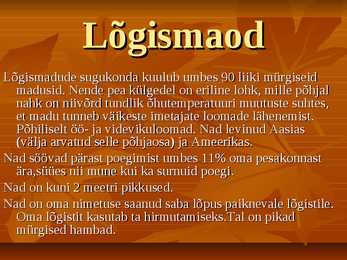 Mürgised maod #5