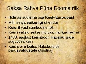 Euroopa varauusaja algul #19