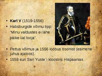 Euroopa varauusaja algul #21