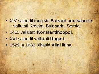 Euroopa varauusaja algul #26