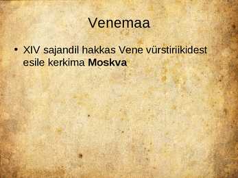Euroopa varauusaja algul #31
