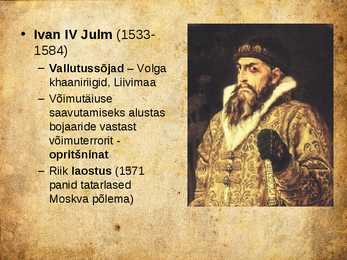 Euroopa varauusaja algul #36
