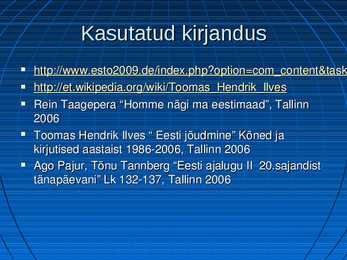 Eestlased maailmas #15