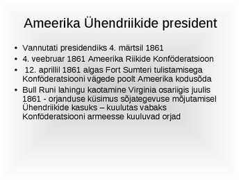 Abraham Lincoln #7