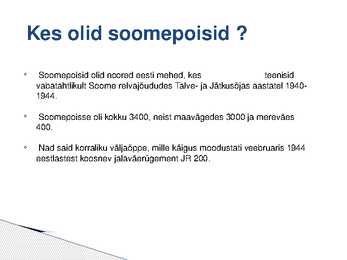 SOOMEPOISID #4