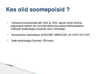 SOOMEPOISID #5