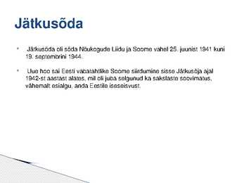 SOOMEPOISID #9