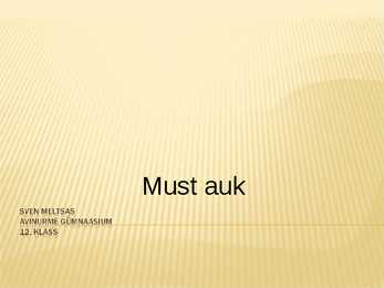 Must auk