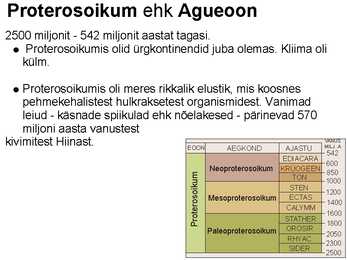 Elu areng Maal #4