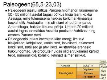 Elu areng Maal #35