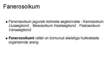 Elu areng Maal #7