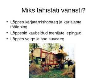 Mihklipäev #2