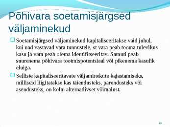 Põhivara arvestus #49