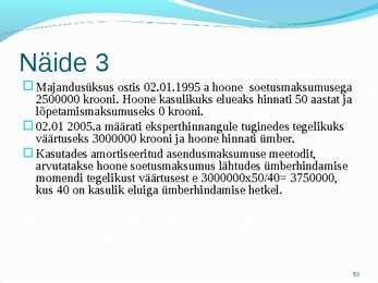 Põhivara arvestus #53