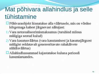 Põhivara arvestus #59