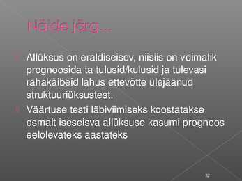Immateriaalse põhivara arvestus #32