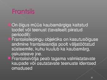 Immateriaalse põhivara arvestus #10