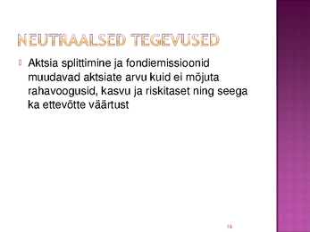 Rahavoogude prognoosimine #16
