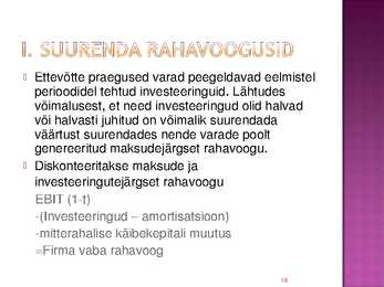 Rahavoogude prognoosimine #18