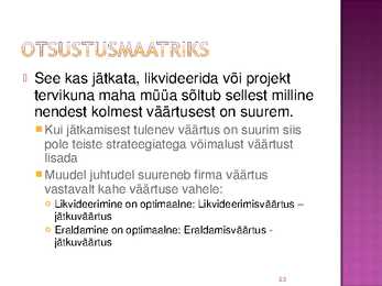 Rahavoogude prognoosimine #23