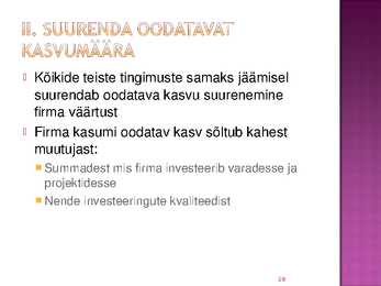 Rahavoogude prognoosimine #29