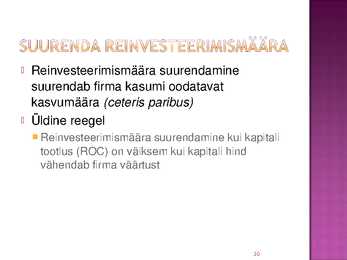 Rahavoogude prognoosimine #30