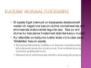 Rahavoogude prognoosimine #5