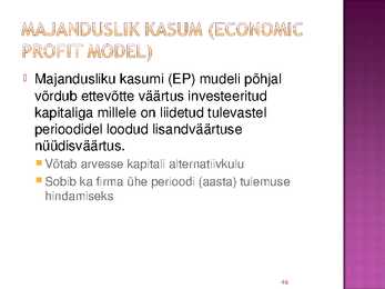 Rahavoogude prognoosimine #46