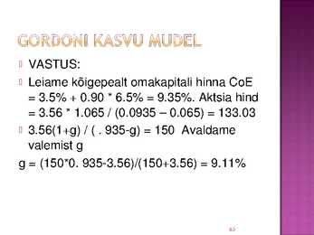 Rahavoogude prognoosimine #63