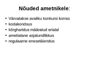 Avalik haldus ja bürokraatia #5