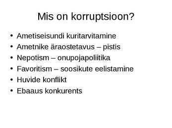 Avalik haldus ja bürokraatia #7