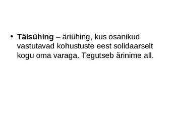 Avalik sektor ja erasektor #13