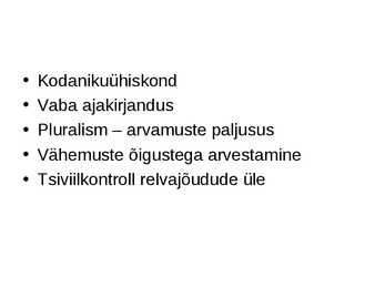 Demokraatia levik #14