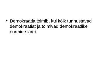 Demokraatia levik #16