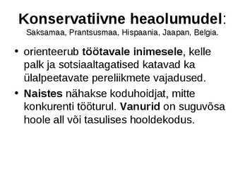 Individuaalne ja kollektiivne heaolu #4