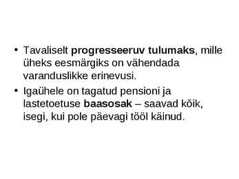 Individuaalne ja kollektiivne heaolu #7