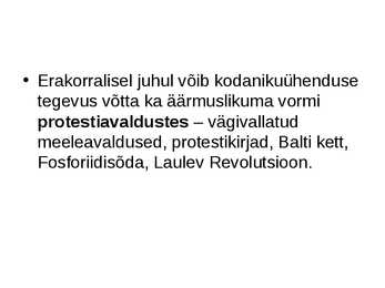 Kodanikuühiskond #5