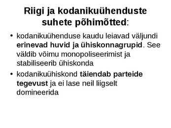 Kodanikuühiskond #9