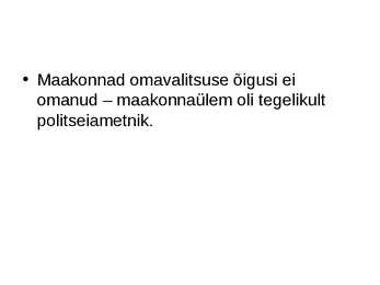 Kohalik omavalitsus #11