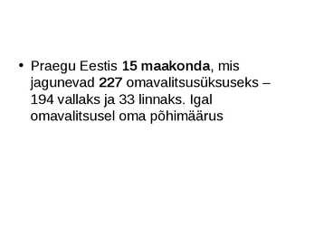 Kohalik omavalitsus #13