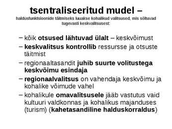 Kohalik omavalitsus #3