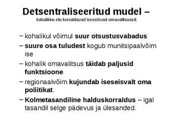 Kohalik omavalitsus #4